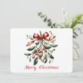 赤いリエレガントボン付き水色ミスタトウ シーズンカード (スタンド正面)