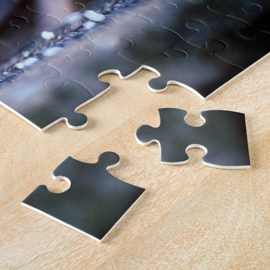 赤いリスのクローズアップ、ジグソーパズル ジグソーパズル (側面)