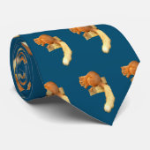 赤いリスのパターンのネクタイ ネクタイ (ロール)