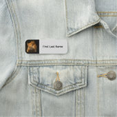 赤いリス動物の名前タグをカスタマイズする 名札 (インサイチュ)