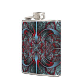 赤いリボルバーフラスコ フラスク (左)