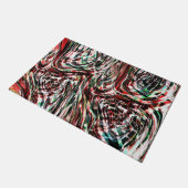 赤いリボンとシアンの戦争 ドアマット (アングル)