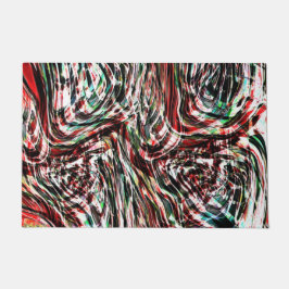 赤いリボンとシアンの戦争 ドアマット