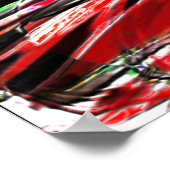 赤いリボンとシアンの戦争 ポスター (角)