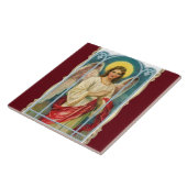 赤いリボンの天使 タイル (側面)