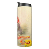 赤いリボンの子猫 タンブラー (回転右)