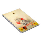 赤いリボンの子猫 ノートブック (右側)