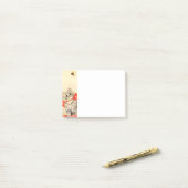 赤いリボンの子猫 ポストイット (デスク上)