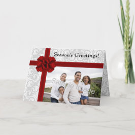 赤いリボンの弓 シーズンカード