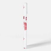 赤いリボンの水彩iPhoneケース Case-Mate iPhoneケース (裏面 / 右)