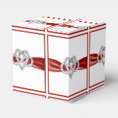 赤いリボンインフィニティハート優先ボックス フェイバーボックス (裏面サイド)