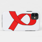 赤いリボンスケッチ Case-Mate iPhoneケース (裏面(横))