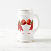 赤いリボンホリーサンダー_コーブ ビールジョッキ (正面右)
