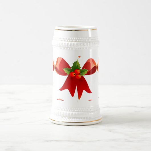 赤いリボンホリーサンダー_コーブ ビールジョッキ (中央)
