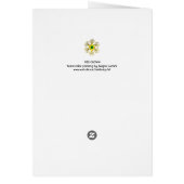 赤いリボン付きピエロ (裏面)