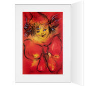 赤いリボン付きピエロ (内側 (左))