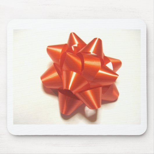 赤いリボン マウスパッド (正面)