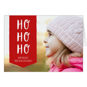 赤いリボンHo Ho Happy Holidays写真