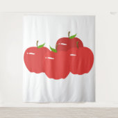 赤いリンゴのタペストリー タペストリー (正面)
