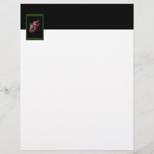赤いリンゴのフライヤー チラシ (正面)