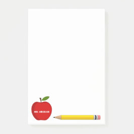 赤いリンゴの先生 ポストイット