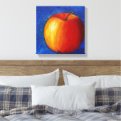 赤いリンゴ – 静止画絵画のキャンバス印刷 キャンバスプリント (インサイチュ (寝室))