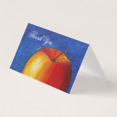 赤いリンゴ – 静物絵画の (正面)