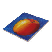 赤いリンゴ – 静物絵画の タイル (側面)