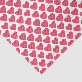 赤いルビー色の水彩画の芸術のティッシュペーパー 薄葉紙 (詳細)