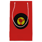 赤いレコード スモールペーパーバッグ (正面)