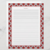 赤いレトロ星の追加レシピ (正面/裏面)