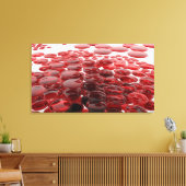 赤いレンズ豆 キャンバスプリント (インサイチュ (リビング))