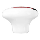 赤いレースカー セラミックノブ (側面)