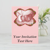 赤いレース鳩を表示 招待状 (スタンド正面)