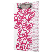 赤いレース クリップボード (左)