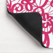 赤いレース マウスパッド (コーナー)