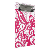 赤いレース ミニクリップボード (アングル)