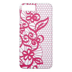 赤いレース iPhone 8 PLUS/7 PLUSケース