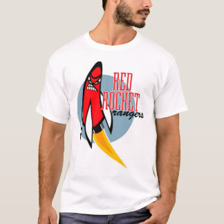 赤いロケットのレーンジャーのTシャツ Tシャツ