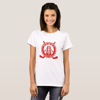 赤いロゴのTシャツ Tシャツ