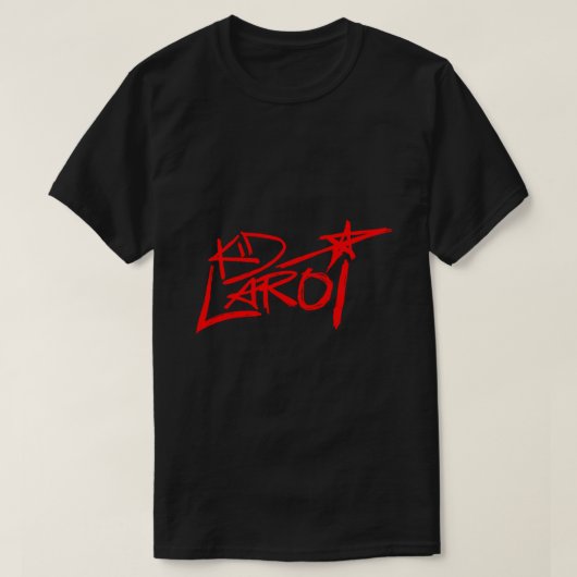 赤いロゴthe kid laroi Essential T-Shirt Tシャツ (デザイン正面)