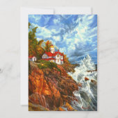 「赤いロックライト」 サンキューカード (正面)