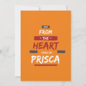 「赤いロックライト」 サンキューカード (裏面)