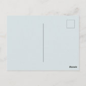 赤いロビクトリアンーズの金ゴールドに囲まれたクリスマスエンジェル ポストカード (裏面)