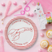 赤いロブスター – 夏のパーティー/ロブスター沸騰紙Pl ペーパープレート (パーティー)