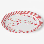 赤いロブスター – 夏のパーティー/ロブスター沸騰紙Pl ペーパープレート (アングル)