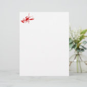 赤いロブスター |海洋生物文書 (スタンド正面)