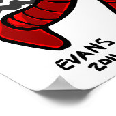 赤いロボット暴れ回り ポスター (角)