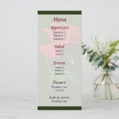 赤いローズブドメニュー1つ… メニュー (スタンド正面)