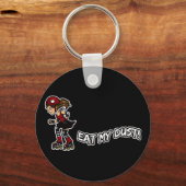 赤いローラダービー キーホルダー (正面)